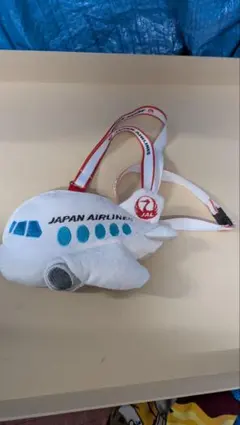 JAPAN AIRLINES 飛行機型ストラップ ノベルティ