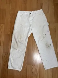 Dickies ワークパンツ ホワイト ペインターパンツ