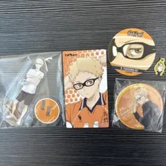 ハイキュー!! 月島蛍 まとめ売り アクリルスタンド 缶バッジ