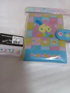 値下げ　サンリオキャラクターズ 　ウサハナ　シールバインダー　マルチデコパーツ