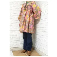 AMERICAN RAG CIE ナバアサナ　シルクワンピース