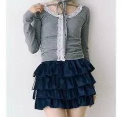 レースドッキングニット　jouetie