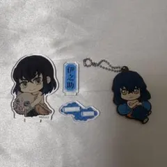 鬼滅の刃 伊之助 アクスタ ばんちょうこう ぎゅぎゅっと キーホルダー ガチャ