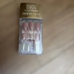 新品ネイルチップDASHINGDIVAMAGICPRESSロマンティックピンク