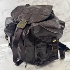 PORTER ポーター 吉田カバン コーティング リュック バックパック 焦茶のサムネイル