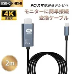 USB Type-C HDMI 変換ケーブル 4K USB-C アダプター A