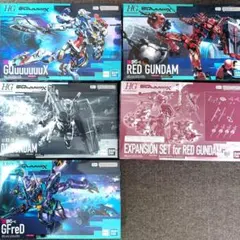 HG 全塗装3体セット ジークアクス ジフレド 赤いガンダム - メルカリ