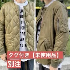 タグ付き【未使用品】TAION 別注 ミリタリー リバーシブル インナーダウン