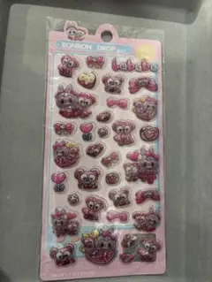 モ*ア様 ラブブ ぷくぷくシール