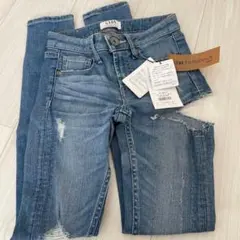 週末値下げ　デニム/GYDA・SIDE RIPPED スキニーデニムパンツ