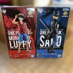 一番くじ ワンピース GREATEST A賞 ルフィ E賞　サボ　フィギュア