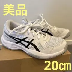 ASICS GEL COURT 5 スニーカー ホワイト キッズ(20㎝)のサムネイル