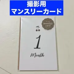 マンスリーカード 月齢フォト 赤ちゃん撮影用
