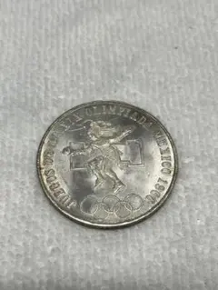 銀貨　メキシコ　1968年オリンピック　25ペソ銀貨