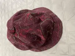 ニードルズ NEEDLES バケットハット マーブル模様 蝶刺繍