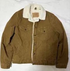 u*3様 gap ボアコーデュロイジャケット　M ブラウン