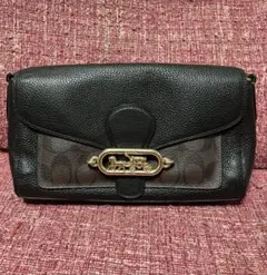 COACレザーショルダーバッグ 馬車