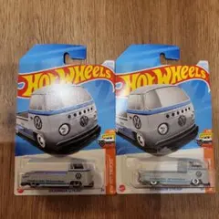 Hot Wheels Volkswagen T2 Pickup 2台セット
