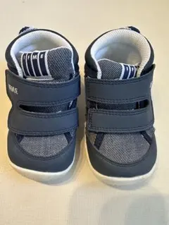 IFME ベビーシューズ 13.5 ネイビー/デニム