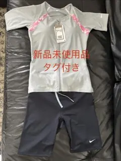値下げ！新品未使用！NIKE 水着 レディース　袖付きセパレートタイプ　Lサイズ