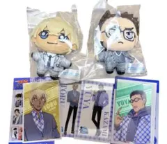 セガラッキーくじ　名探偵コナン ぬいぐるみマスコット カード安室透 風見裕也