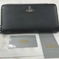 新品同様‼️ ヴィヴィアンウエストウッド　財布　長財布　オーブ　ラウンドファスナー