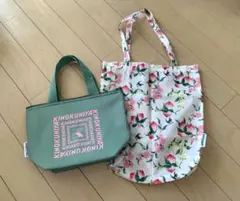 【新品】ケイタマルヤマ×KINOKUNIYA エコバッグ 2点セットのサムネイル