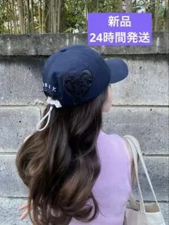 BIBIY B. CLUB CAP ビビィキャップ ネイビー 帽子 - メルカリ
