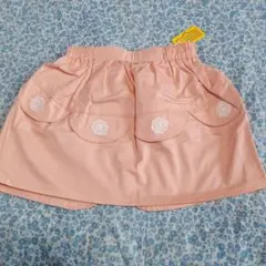 リボン付きピンクスカート サイズ100
