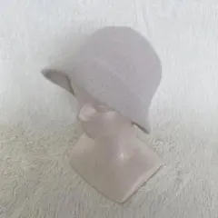 【新品　未使用】シャギーバケットハット　アイボリー　レディース　匿名配送