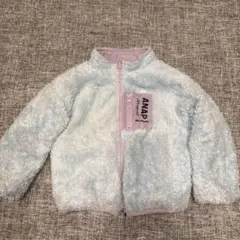 ANAP フリースジャケット 100cm リバーシブル