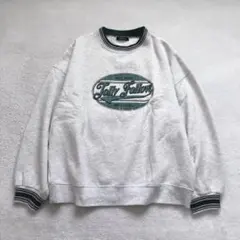 グリーム 長袖トレーナー メンズ トップス 裏起毛 シンプル カジュアル グレー