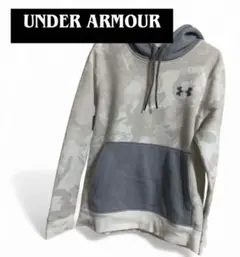 【新品未使用】UNDER ARMOUR アンダーアーマ迷彩柄 フード付きパーカー
