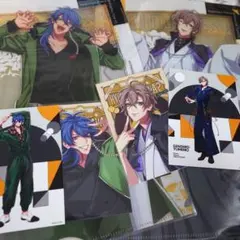 ヒプノシスマイク　ヒプマイ　有栖川帝統　夢野幻太郎　 クリアファイル　ブロマイド