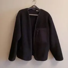 Uniqlo U 黒 フリースジャケット M