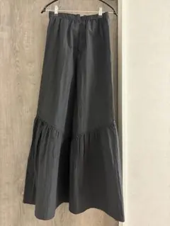 【CITYSHOP】ベイクルーズ　ブラック ロングスカートのサムネイル
