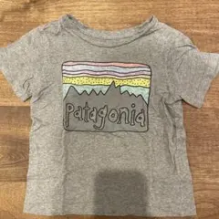Patagonia キッズ Tシャツ グレー