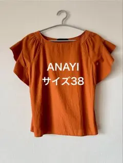 ANAYI 半袖ブラウス　サイズ38のサムネイル