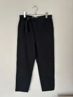 evam eva コットンラップパンツ ブラック