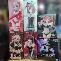 美少女フィギュア 6点セット まとめ売りのサムネイル