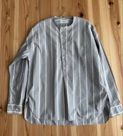 UNITUS ユナイタス コットンシャツ 長袖 プルオーバー シャツ M