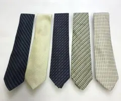 メンズ ネクタイ 5本セット まとめ売り