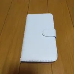 ホワイト手帳型 iPhone12ケース