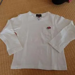 ロンＴ　白　フルーツオブザルーム