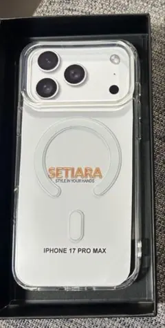 本日限定　iPhone17pro max 用 MagSafe対応クリアケース