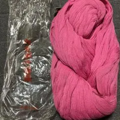 PoPo 4PLY FINGERING ウール100% ピンク 50g
