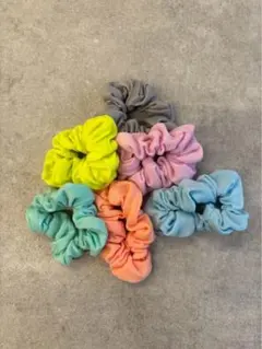 カラフルシュシュ7個セット