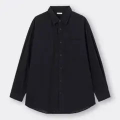 ＧＵ　レースオーバーサイズシャツ Ｍサイズ（未使用）