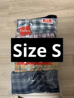 Supreme Hanes ボクサーパンツ 4枚セット チェック柄M 新品未使用