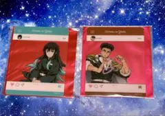 鬼滅の刃　全集中展 刀鍛冶の里編 SNS風クリアカード　時透無一郎　悲鳴嶼行冥